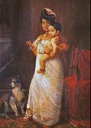 Raja Ravi Varma, There Comes Papa